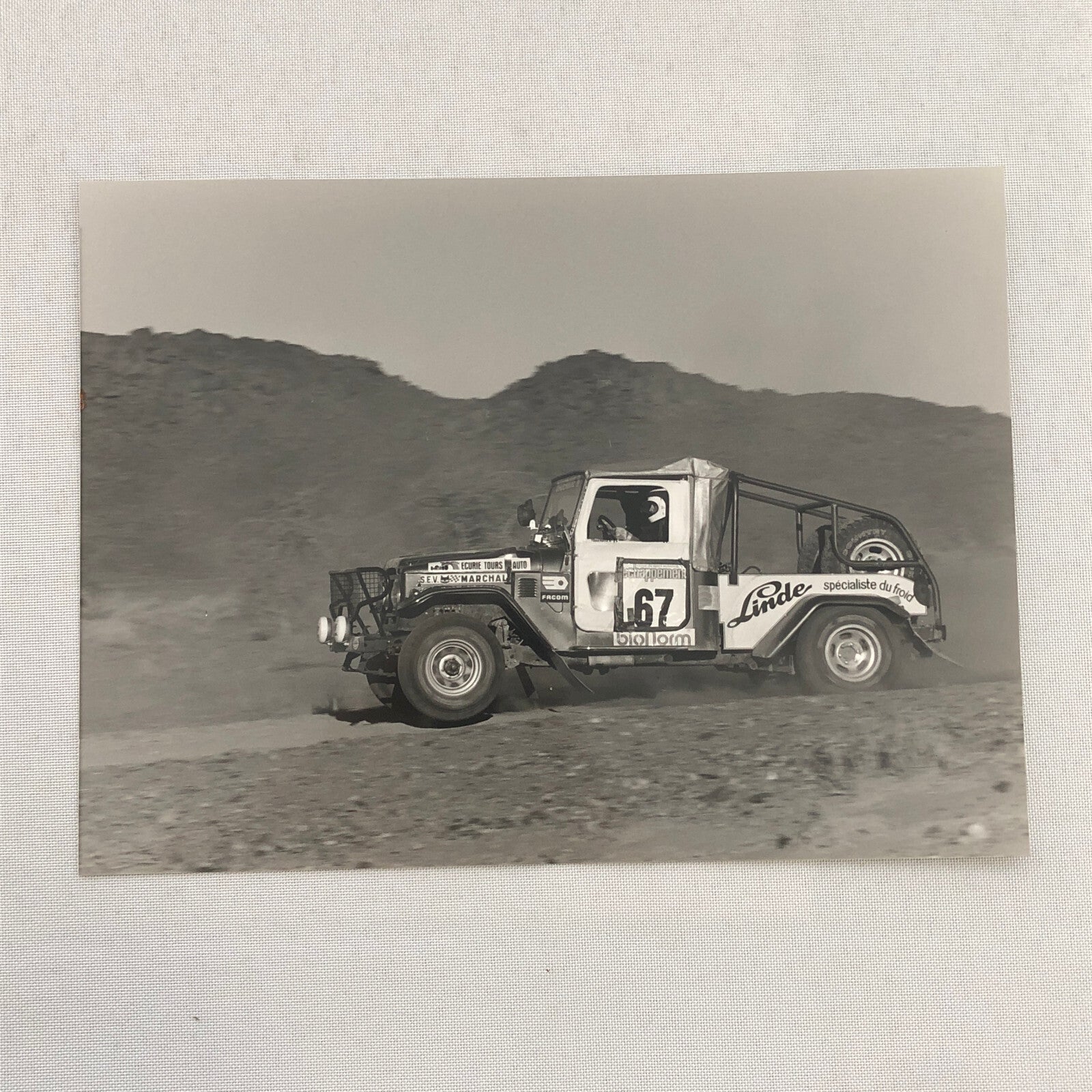 1980 Transafrica Rally Rallye Photo Photograph DPPI Jeep Truck Africa
