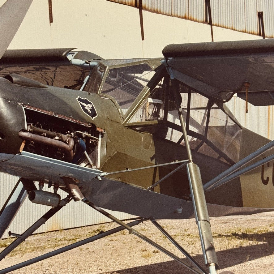 Vintage Military Aircraft Airshow Photo Large Aviation Photograph Airshow