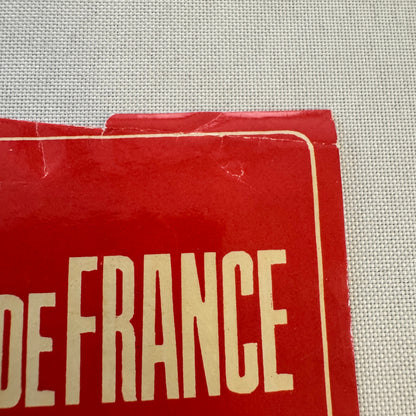 Vintage Hotel Travel Label Grand Hotel de France et Paris Cadiz French