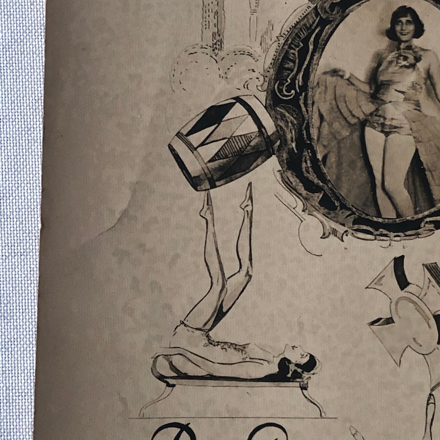 Circus Performer Acrobat Photo Photograph Vintage Bertl Pascal