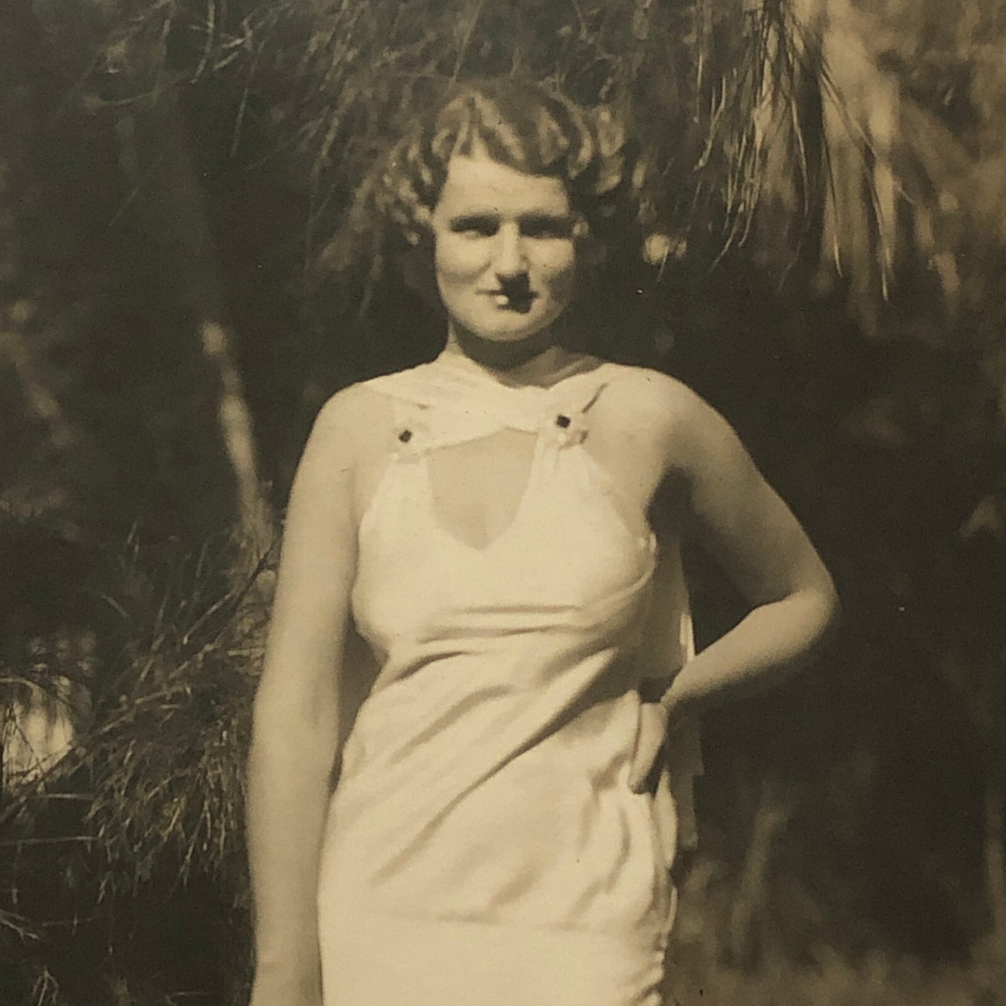 Press Photo Photograph Miami Beach Fashion Show Underwood and Underwood