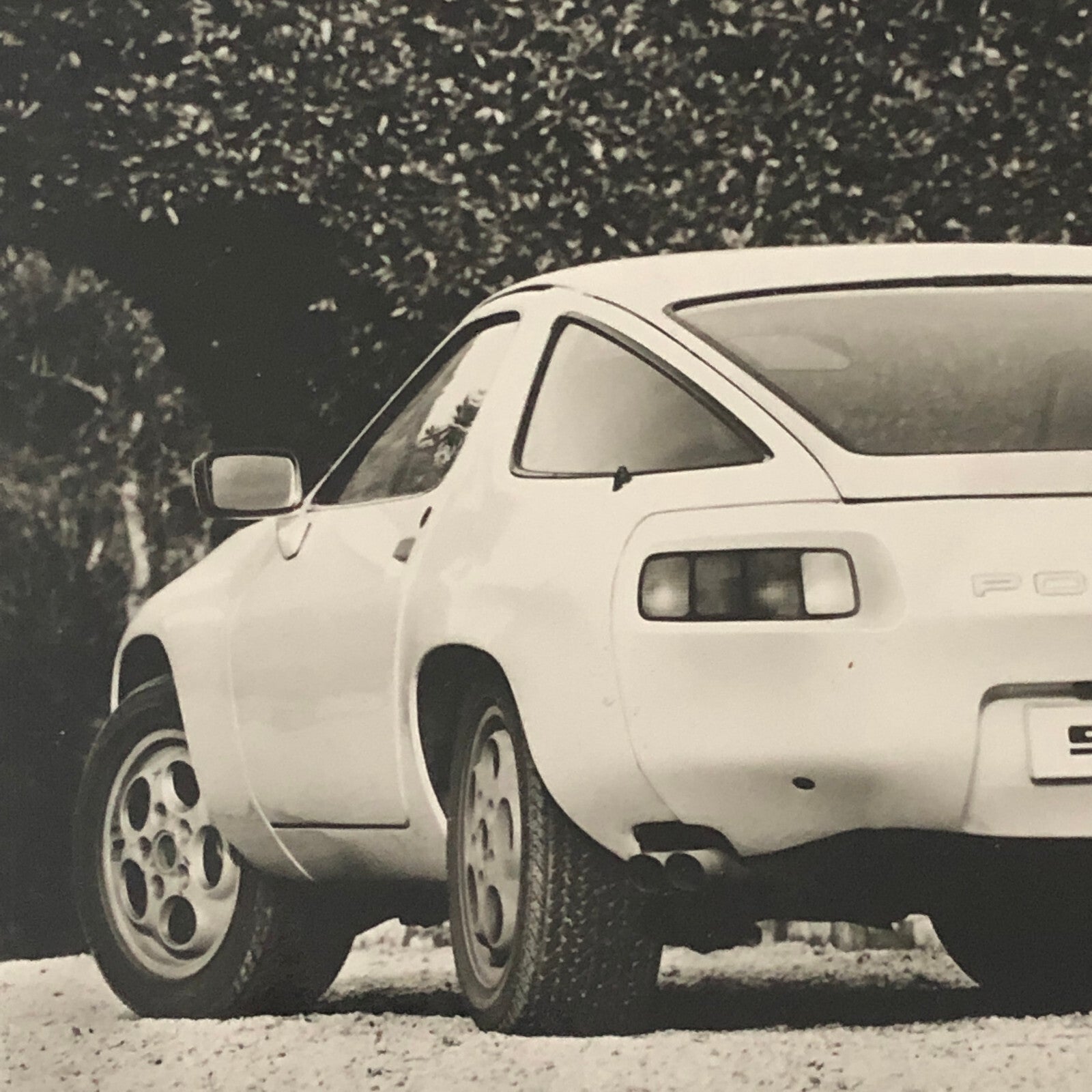 Vintage Porsche 928 Photo Photograph Print Lot of 2