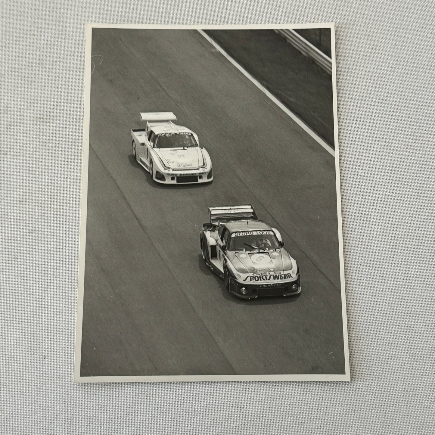 Porsche 935 1000 KM Nurburgring 1979 Photo Photograph Kremer Racing Georg Loos