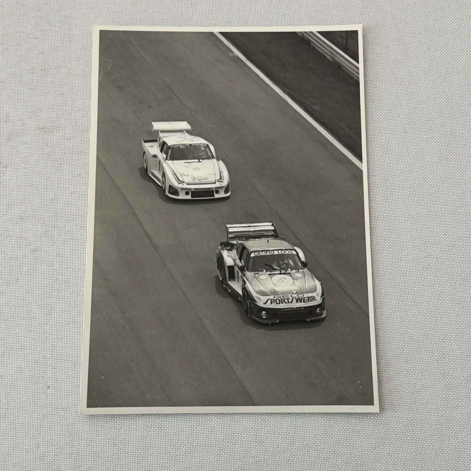 Porsche 935 1000 KM Nurburgring 1979 Photo Photograph Kremer Racing Georg Loos
