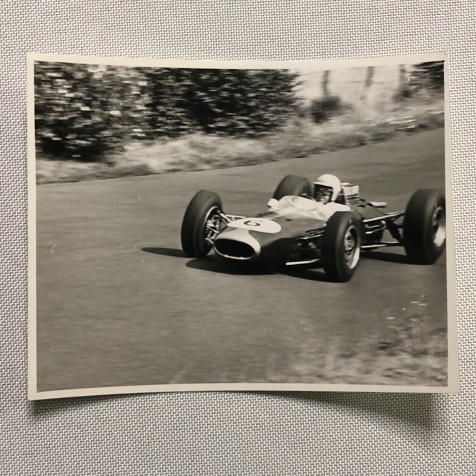 Vintage Grand Prix Racing Car Photo Photograph Print 
