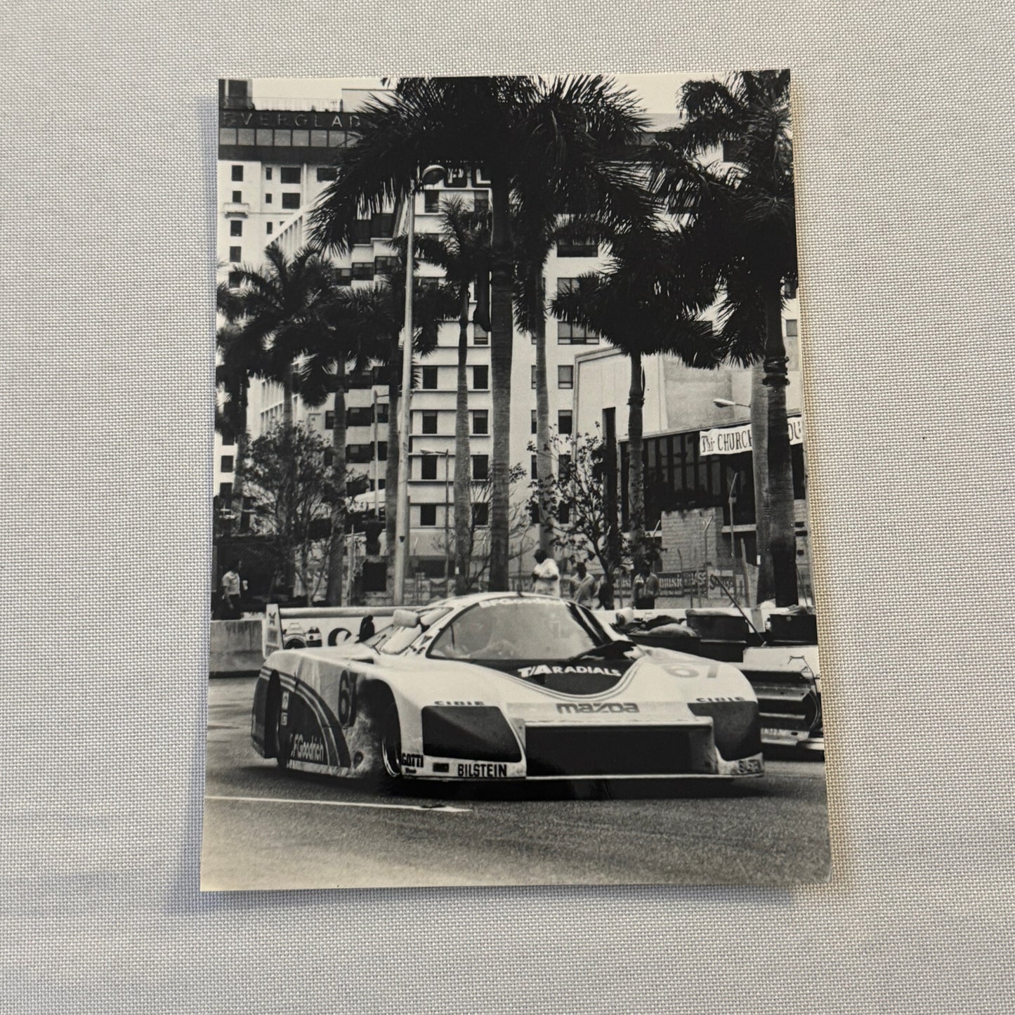 BF Goodrich Mazda Lola T616 Racing Press KIt Brochure Lola T-616 Jim Busby +