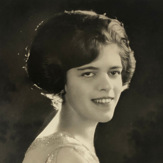 Press Photo Photograph Society Girl Engagement 1924 Bethlehem Steel President