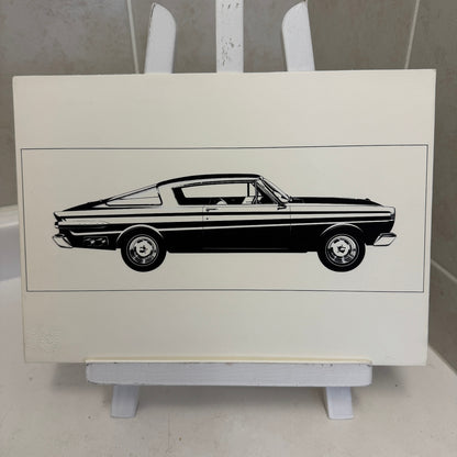 1964 Mercury Comet Super Cyclone Concept Illustration Art Drawing Hand Drawn