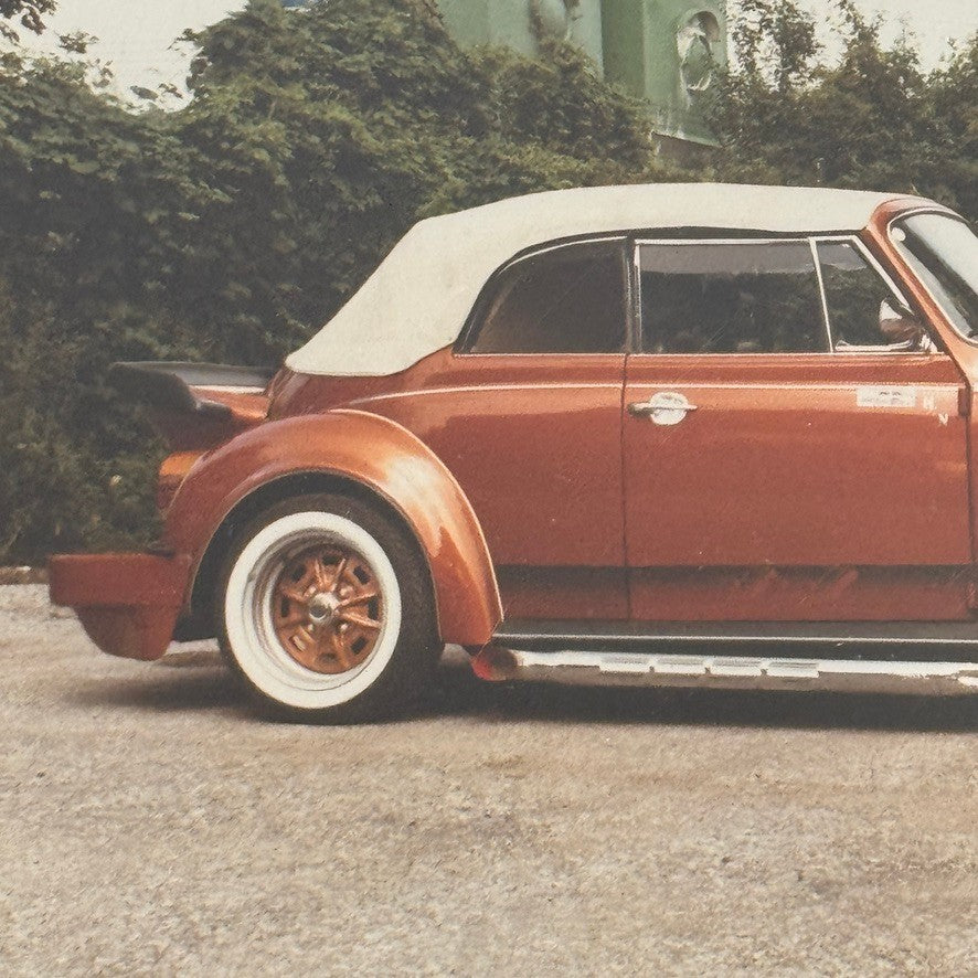 Custom Volkswagen Beetle Photo Photograph Print VW Bug Tuner Car Body Kit