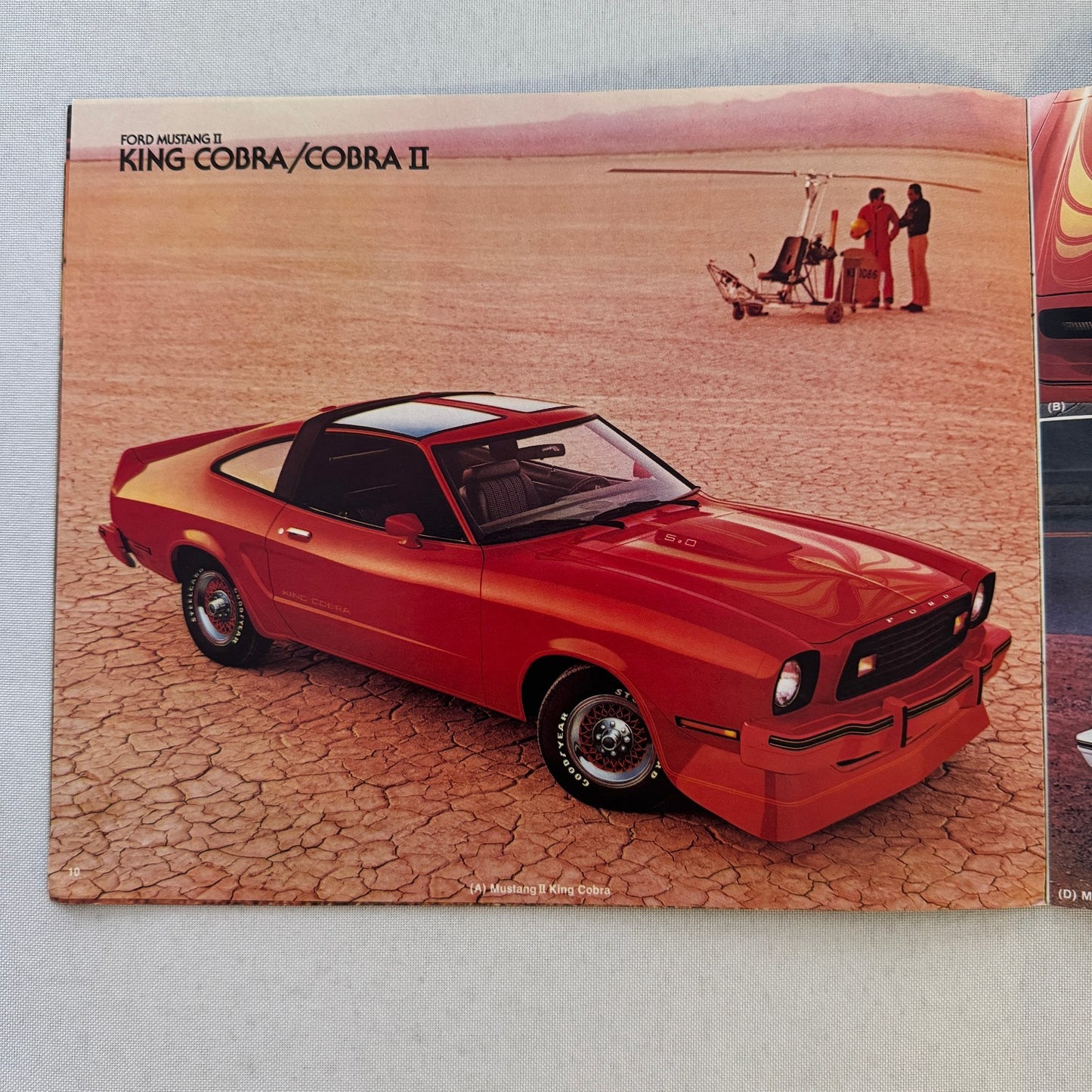 1978 Ford Mustang II Sales Brochure Catalog Mustang Cobra King Cobra Mach 1 Ghia