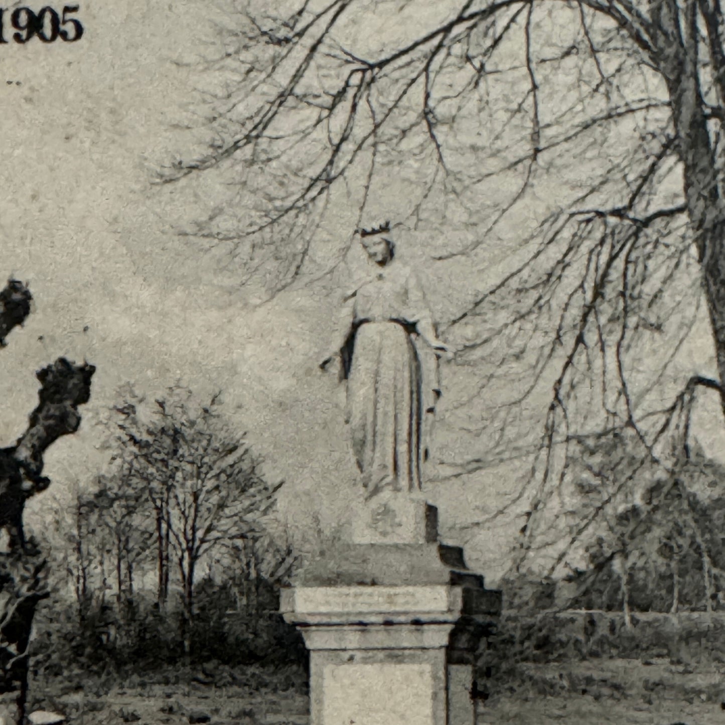 1905 Gordon Bennet Cup Circuit D'Auvergne Postcard Post Card Vintage Posted