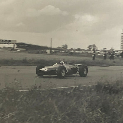 Vintage Racing Car Photo Photograph Print Motorsport Race Unidentified