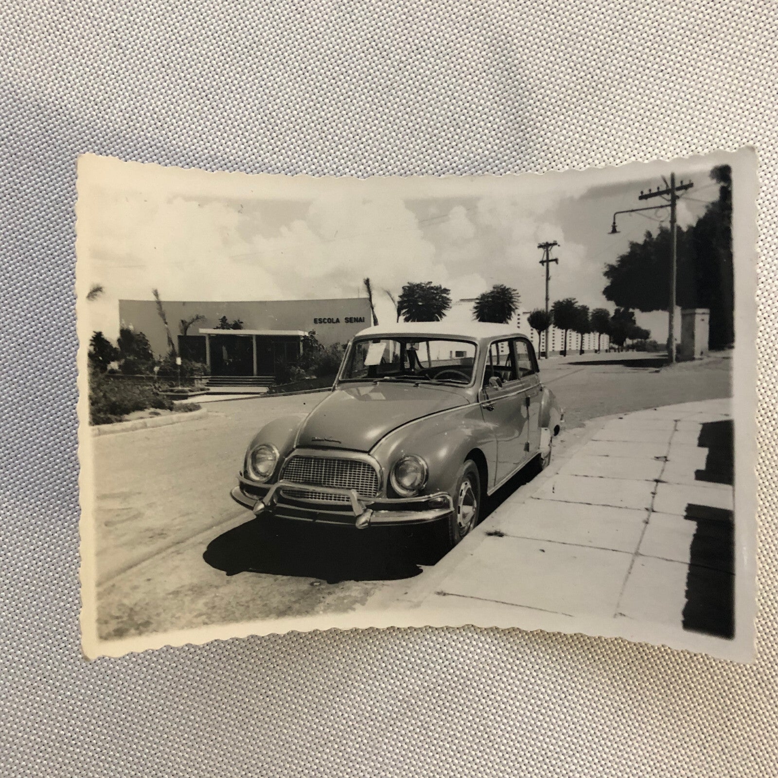 Vintage Car Automobile Photo Photograph Print Lot of 3 Germany DKW ? Tag AL22SM2