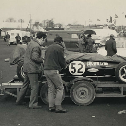 Vintage Racing Car Photo Photograph Crown Lynn Racing