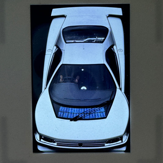 Peugeot Oxia Concept Car Prototype 35mm Slide Vintage