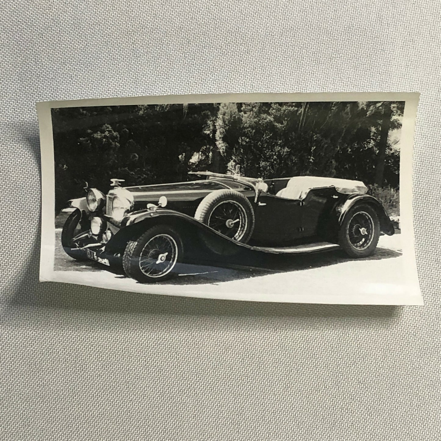 Antique Vintage Car Automobile Photo Photograph Print - Winston ? 