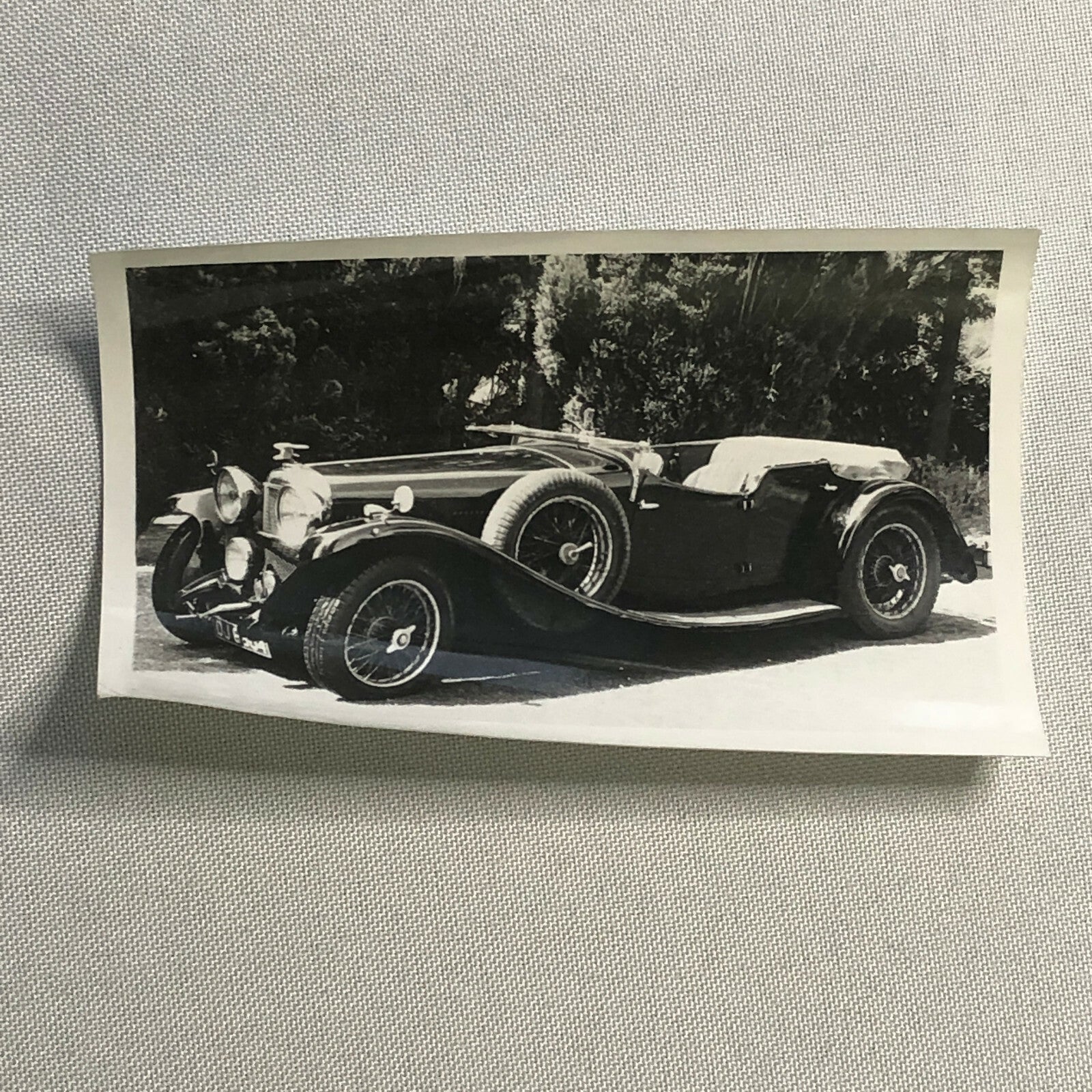 Antique Vintage Car Automobile Photo Photograph Print - Winston ? 