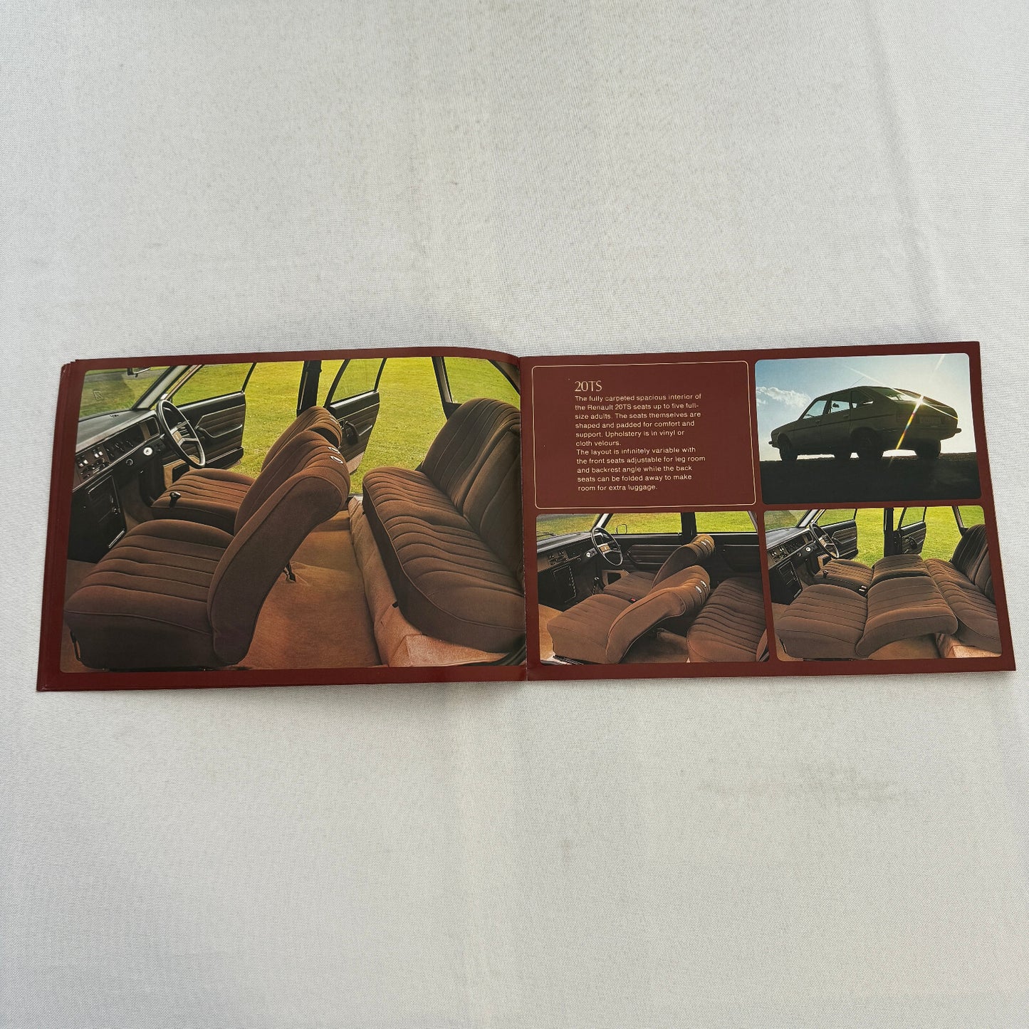 Renault Car Sales Brochure Catalog Vintage Renault 20 30 20TL 20TS 30TS TL TS