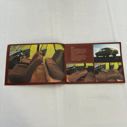 Renault Car Sales Brochure Catalog Vintage Renault 20 30 20TL 20TS 30TS TL TS