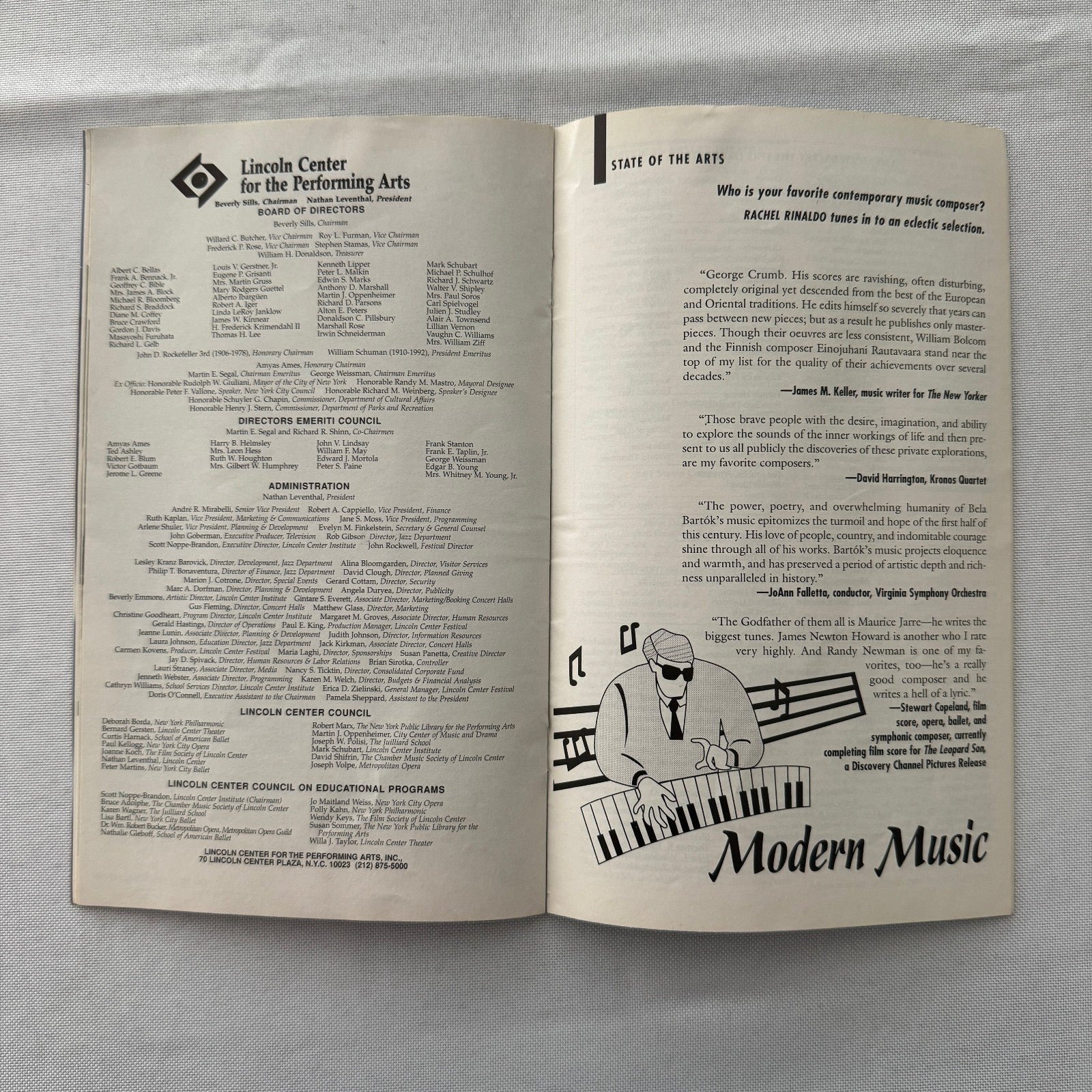 American Ballet Theatre Stagebill Playbill Program Signed Jose Manuel Carreno 96