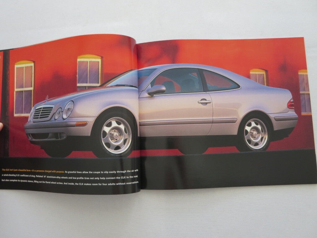 1998 Mercedes CLK Class Sales Brochure Catalog Advertising CLK320 Coupe
