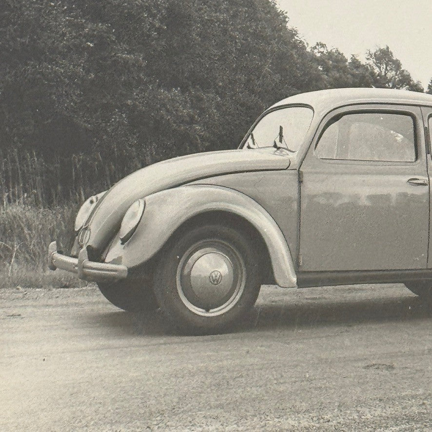 Vintage Volkswagen Beetle VW Bug Car Photo Photograph Print