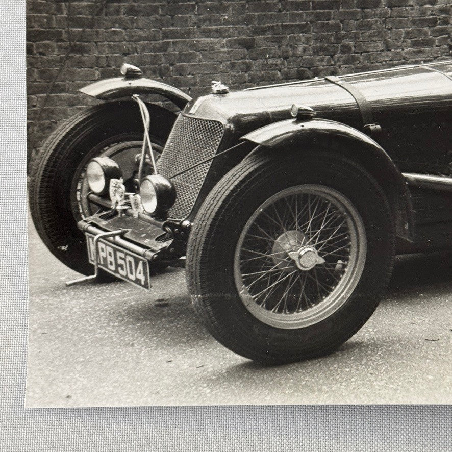 Vintage Racing Photo Maserati 1948 John Crampton Modern Print
