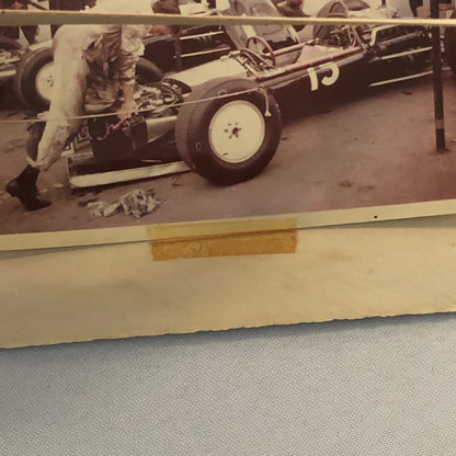 Chris Amon Lotus BRM Racing Car Vintage Photo Photograph Print