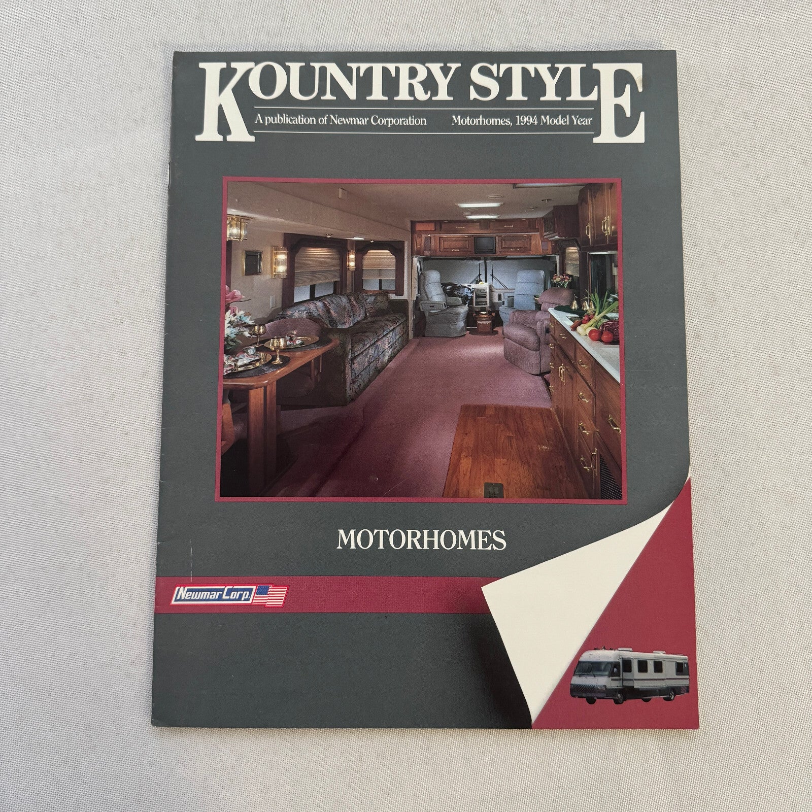 1994 Newmar Kountry Style RV Sales Brochure Catalog London Aire Mountain Aire +