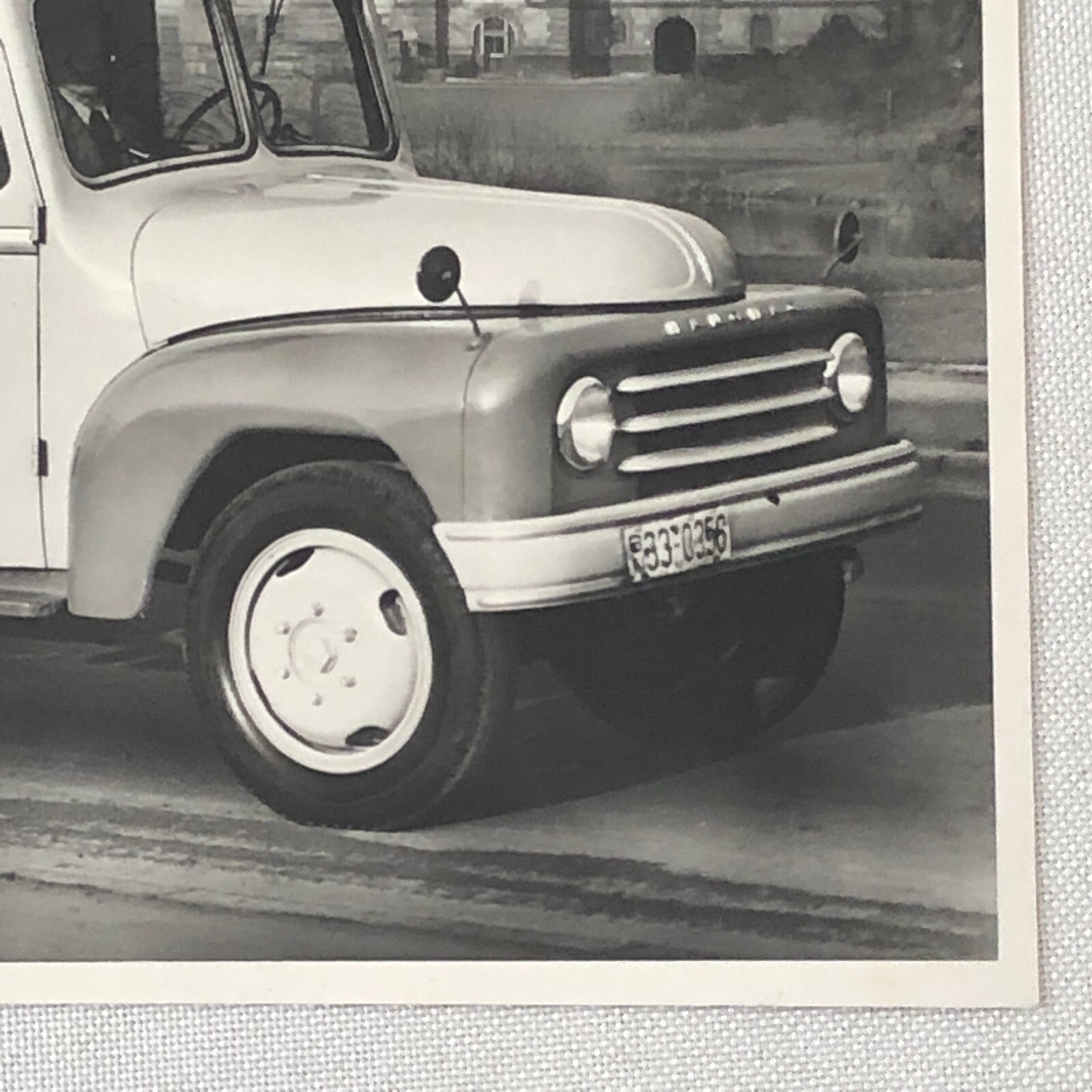 Vintage 1957 Hanomag L28 Truck Factory Photo Photograph Print 