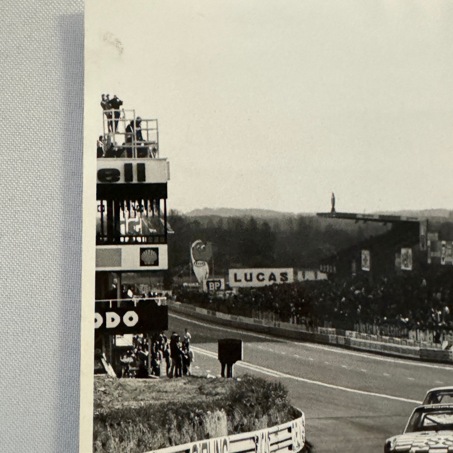 Vintage Porsche Racing Car Photo Photograph 1971 Le Mans Factory Werkfoto