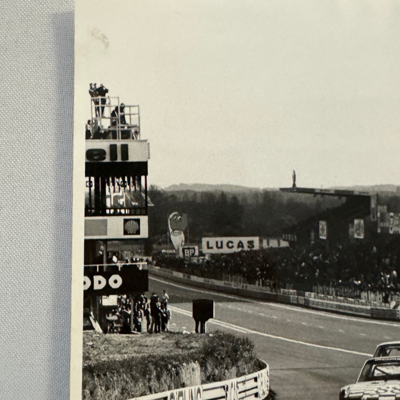 Vintage Porsche Racing Car Photo Photograph 1971 Le Mans Factory Werkfoto