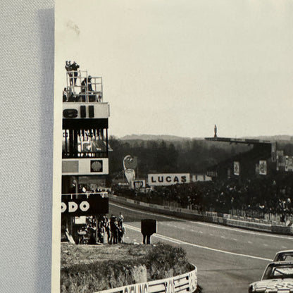 Vintage Porsche Racing Car Photo Photograph 1971 Le Mans Factory Werkfoto