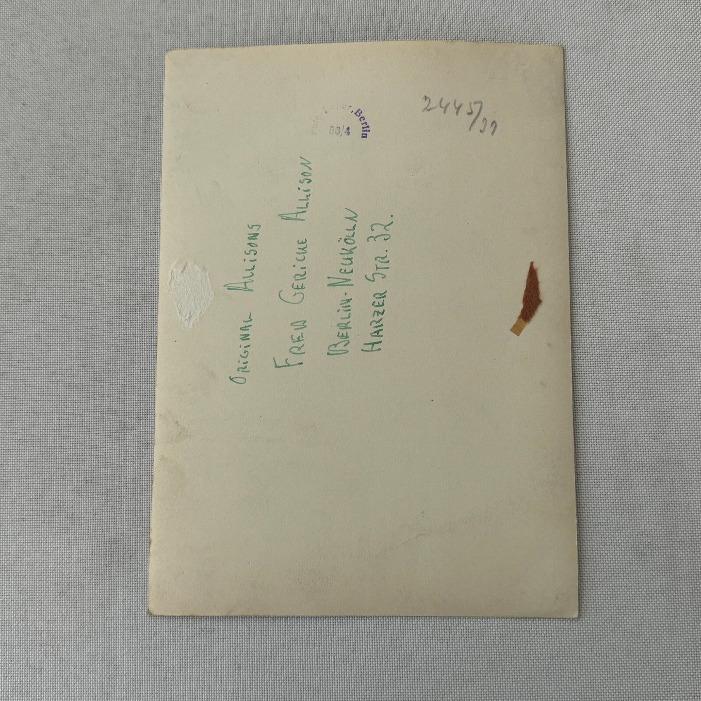 Vintage Circus Acrobat Tumbling Act Photo Photograph Original Allison Berlin