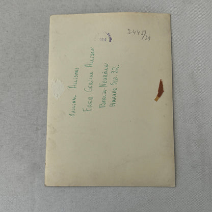 Vintage Circus Acrobat Tumbling Act Photo Photograph Original Allison Berlin