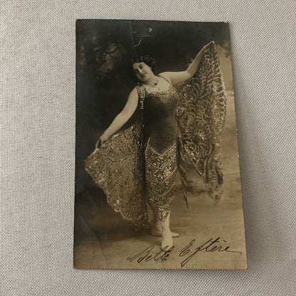 Circus Performer Dancer Dancing Real Photo Postcard Post Card RPPC Vintage