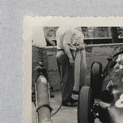 Vintage Racing Photo Photograph BRM Car 1958 Monaco Grand Prix