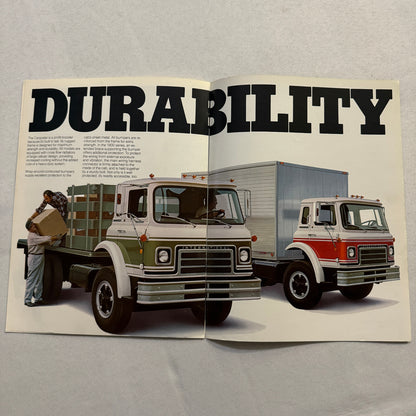 International Cargostar Truck Sales Brochure Catalog Vintage Advertising