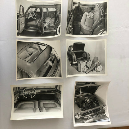 Vintage Peugeot 403 Car Automobile Photo Photograph Print Lot of 6