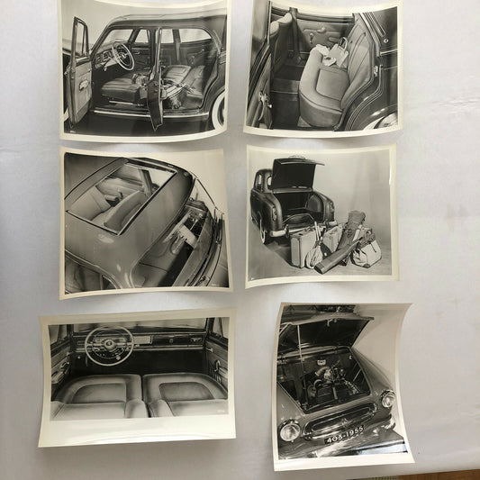 Vintage Peugeot 403 Car Automobile Photo Photograph Print Lot of 6