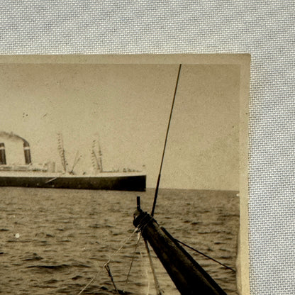 Vintage Boat Ship Photo Photograph Print Nautical