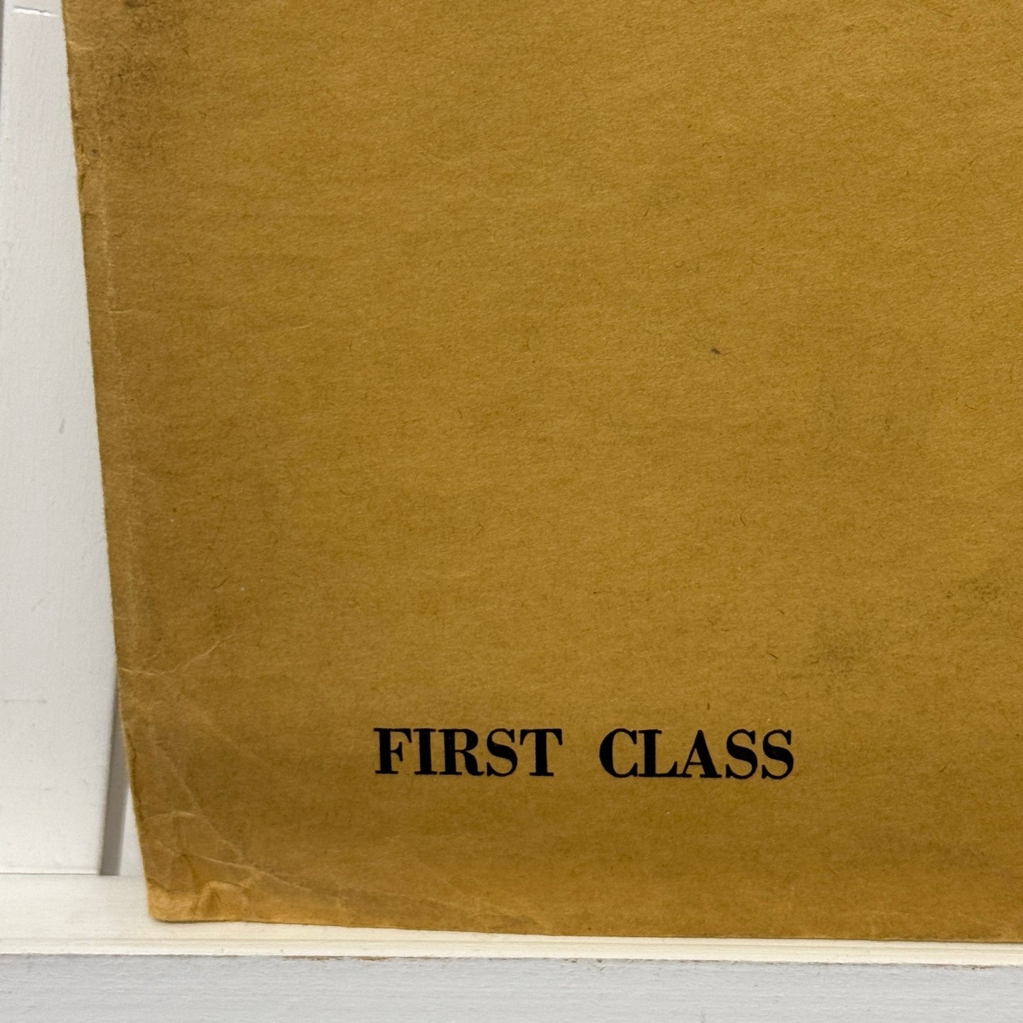 Vintage General Motors GM Envelope 1954 Postmark Empty