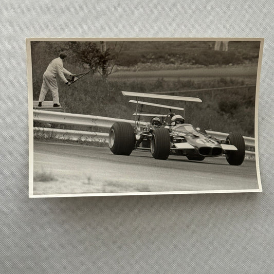 Vintage Car Racing Photo Circuit Mont Tremblant Quebec Photograph