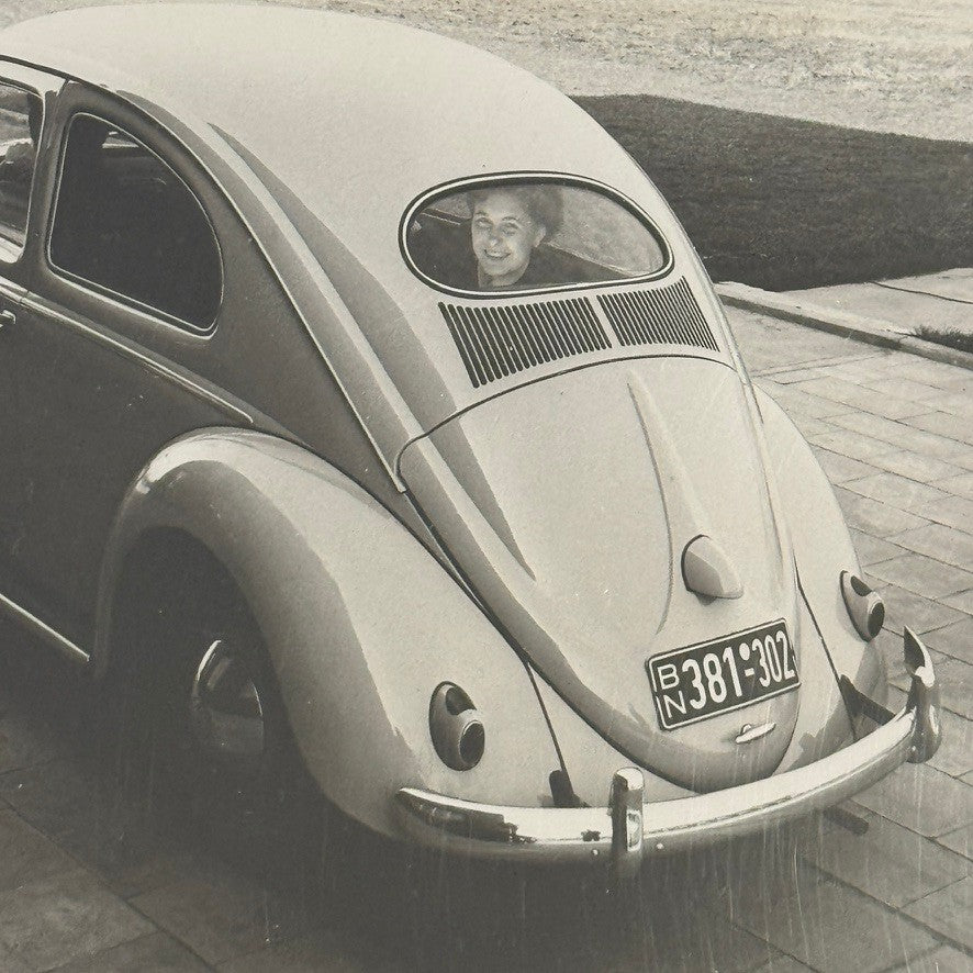 Vintage Volkswagen Beetle VW Bug Car Photo Photograph Print