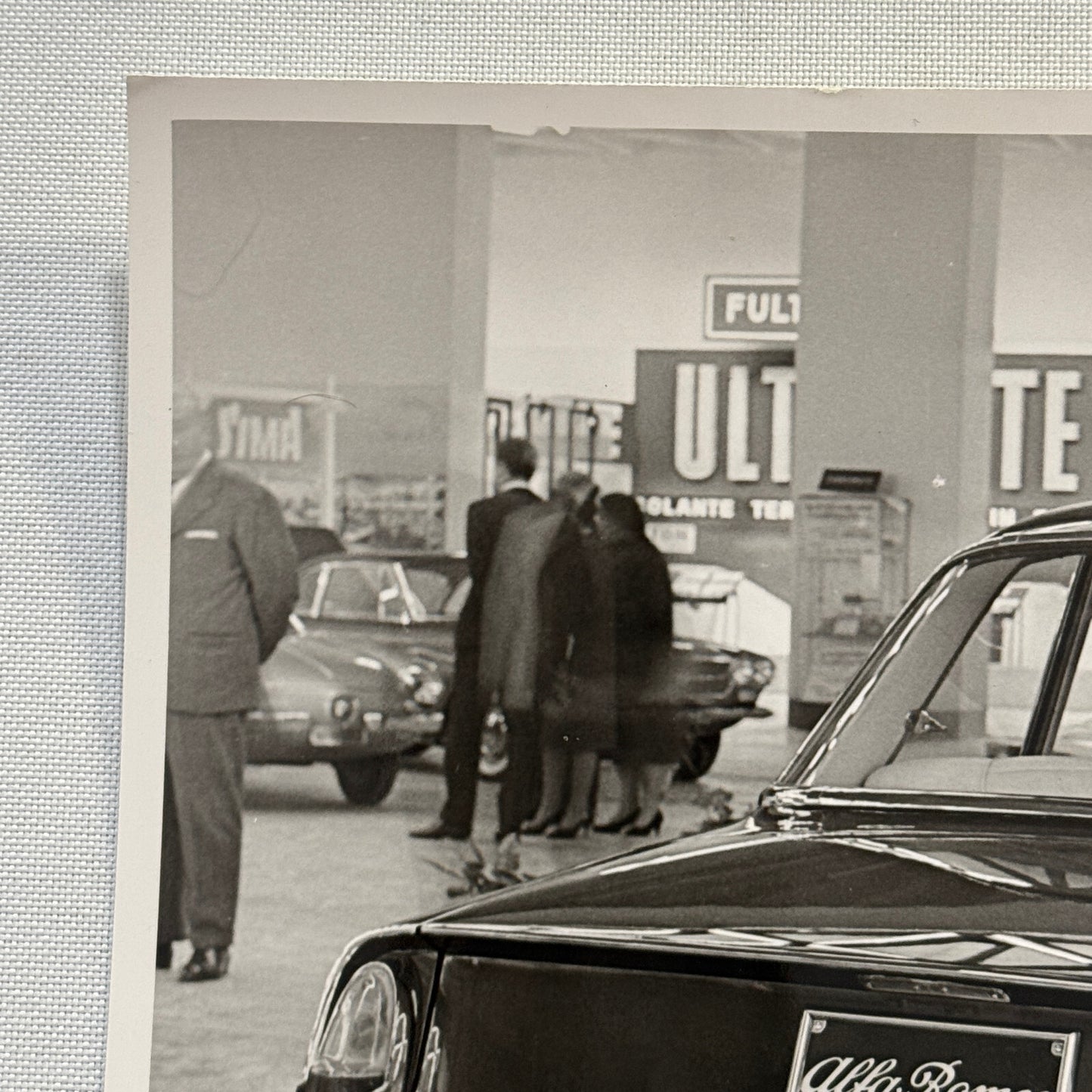 Alfa Romeo 2000 Coupe Car Photo Photograph Print Vintage