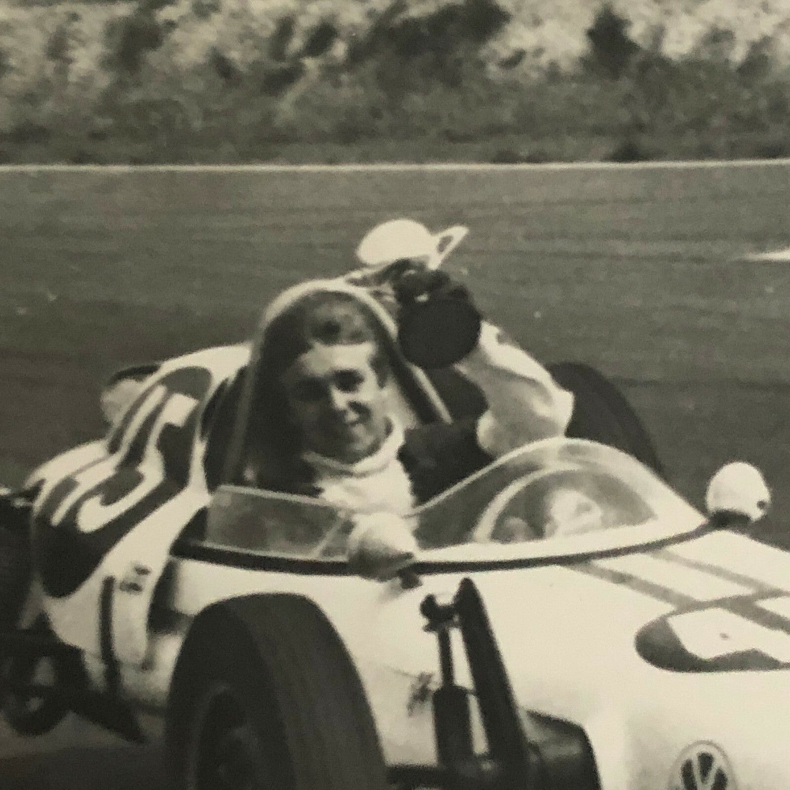 Vintage Grand Prix Racing Car Photo Photograph Print - Volkswagen VW