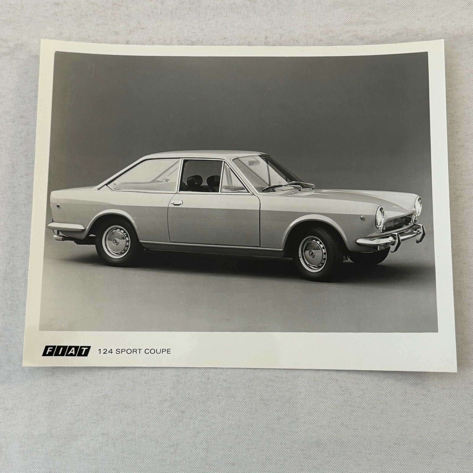 1970 Fiat Press Kit Brochure Photos 124 850 Sport Coupe 124S 850 Sedan