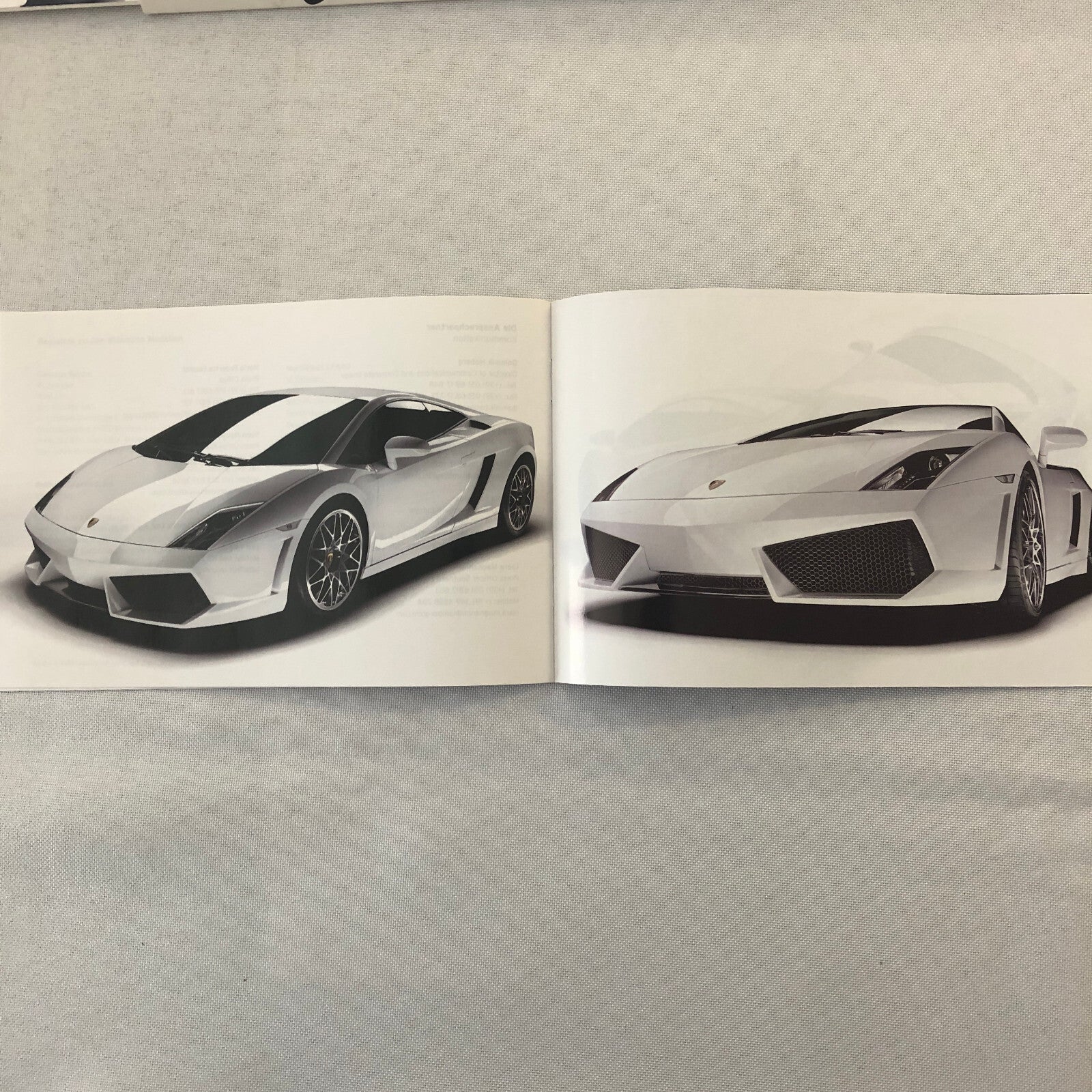 Lamborghini Gallardo LP 560-4 Press Kit Brochure CD GERMAN Text 2008