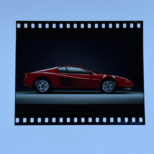 Ferrari 512TR 512 TR Film Photo Image Testarossa