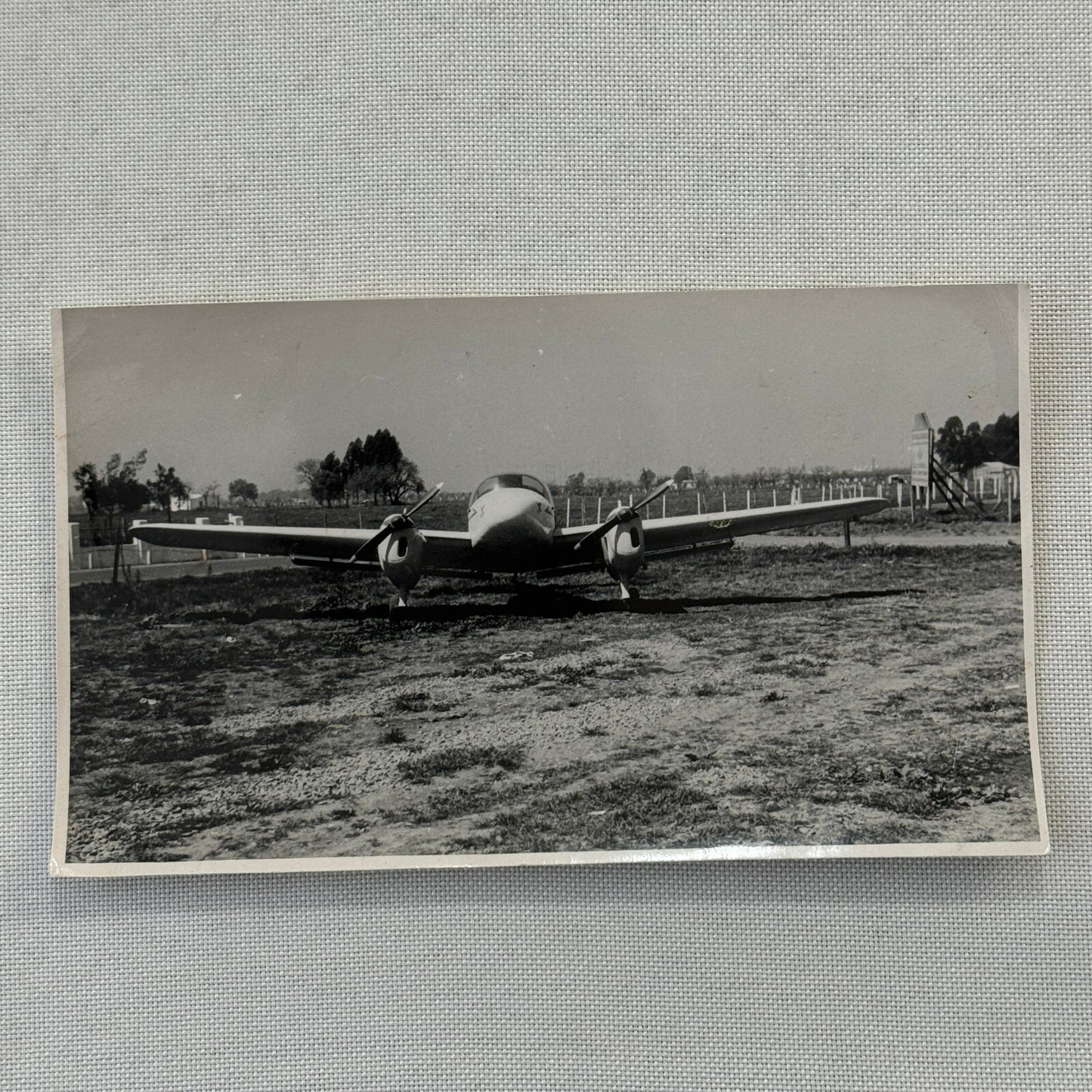 Vintage Airplane Aircraft Plane Photo Photograph